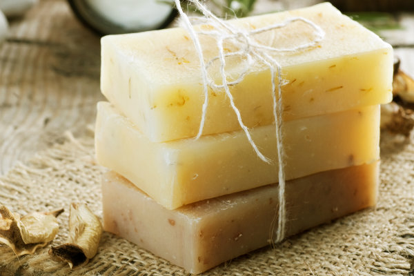 Make-at-home soap for face and body
