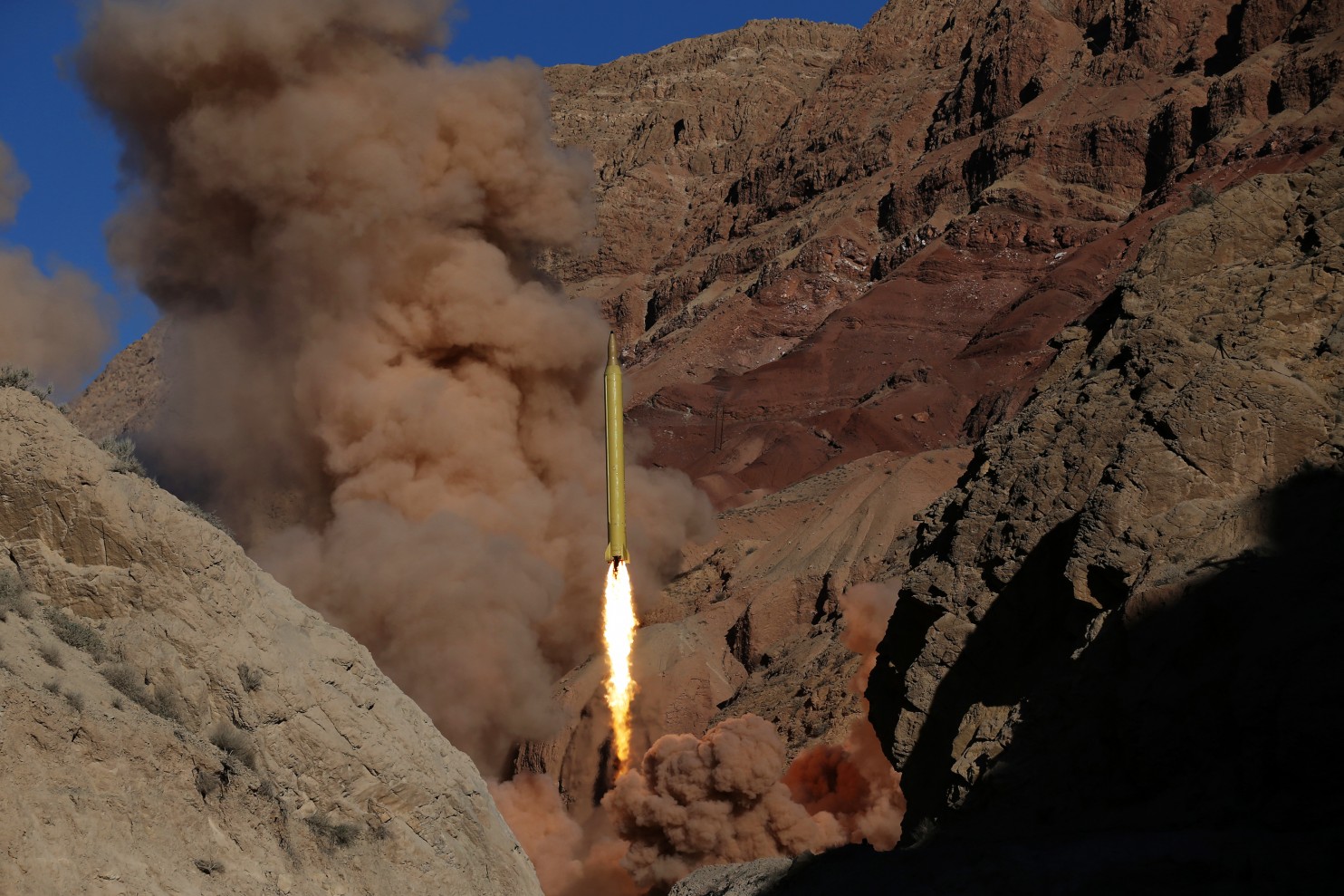 Iran shows off third underground missile silo as ICBM development continues