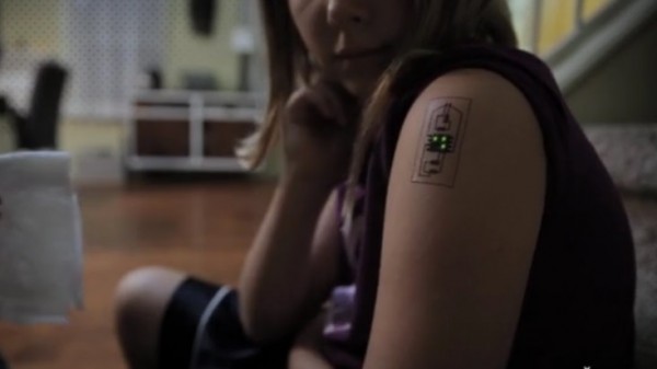 New temporary ‘tech tattoos’ transmit sensitive medical and banking info from the surface of your skin