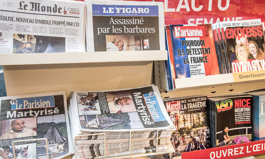 French media to stop publishing photos and names of terrorists