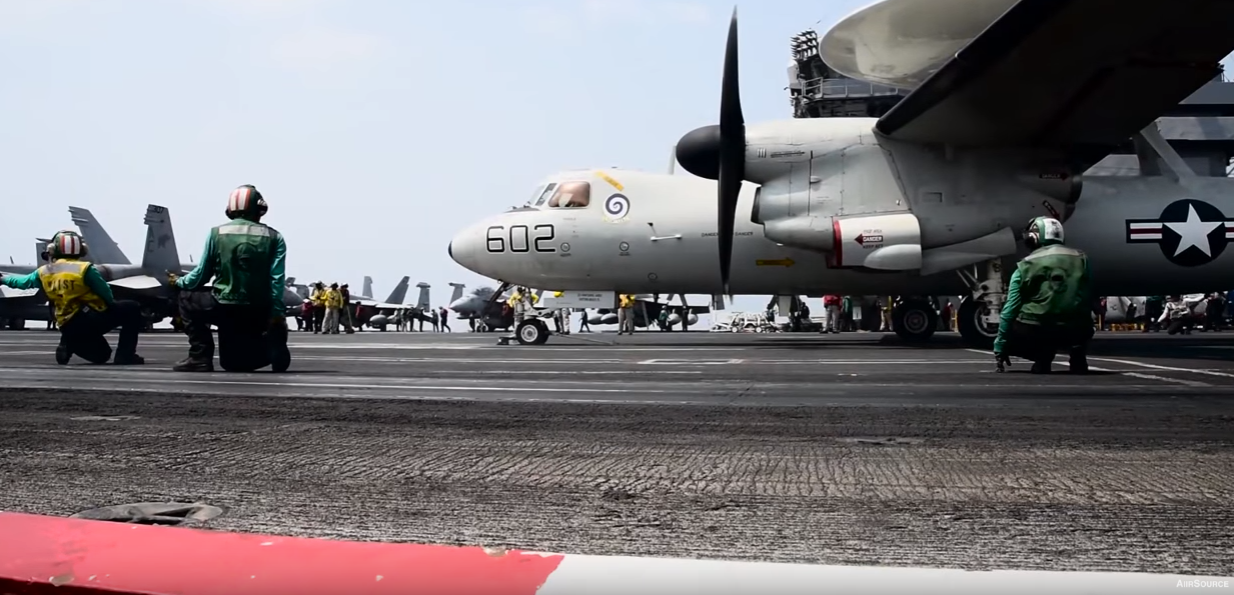 Watch: Pilots Save Plane That Fell Off Aircraft Carrier