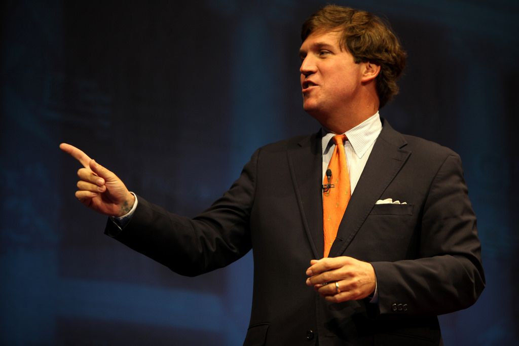 Tucker Carlson calls for protection of free speech online: fake news is ‘purely authoritarian’