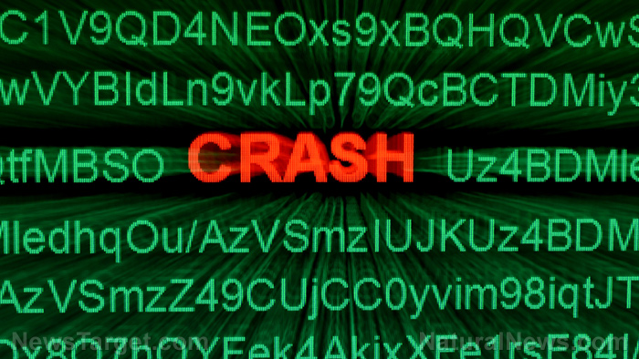 Ethereum crypto-currency flash crashes then recovers following panic selloff caused by technical glitch
