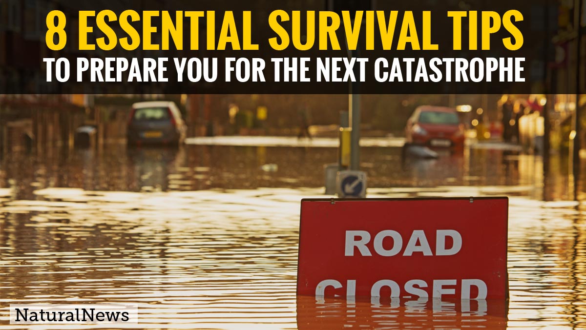 You need to know these 8 essential survival tips to prepare you for the next catastrophe