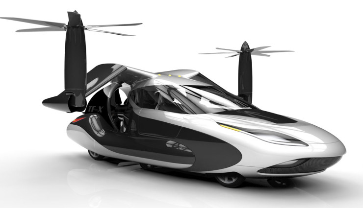 The future is here: Terrafugia TF-X flying car approved by FAA for U.S. test flights