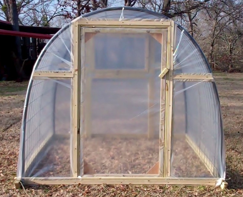 Constructing a firm greenhouse foundation so you can still plant in the ground