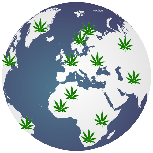 Countries with the most liberal marijuana laws