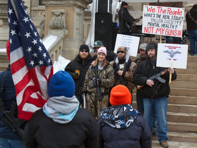 Gun Owners Descend on Michigan Capitol as Democrats Push to Infringe on Their Rights