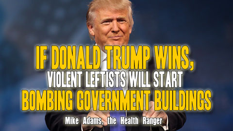 If Donald Trump wins, violent leftists will start bombing government buildings (Audio)