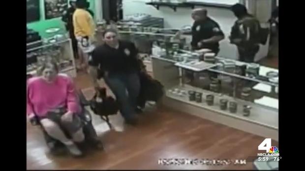 Cops raid legal dispensary, eat marijuana edibles, joke about kicking amputee …and it’s all on video