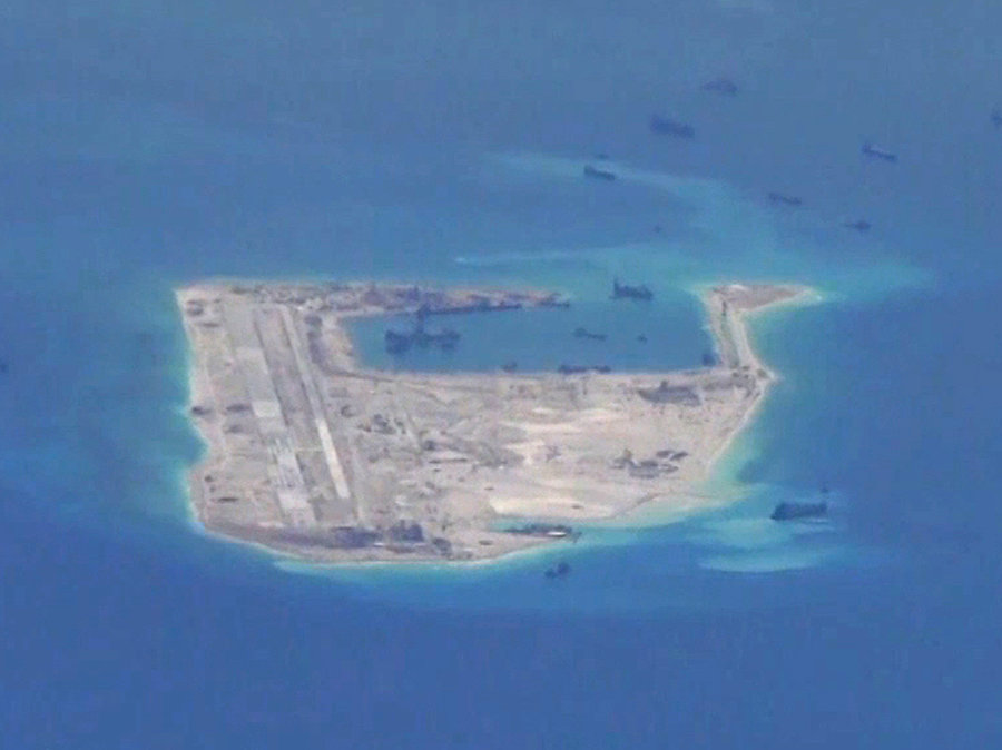 U.S. Navy continues build-up in South China Sea as they ‘stalk’ manmade Chinese islands
