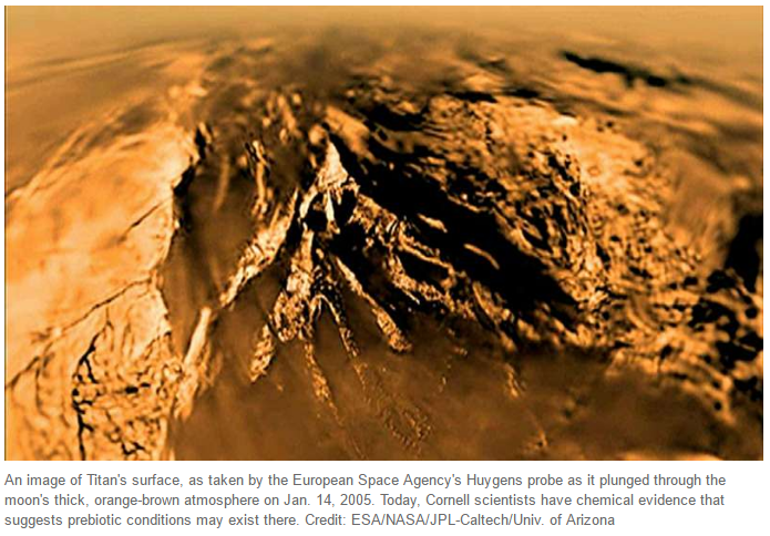 Simulation suggests non-water based life could exist on Saturn’s moon Titan
