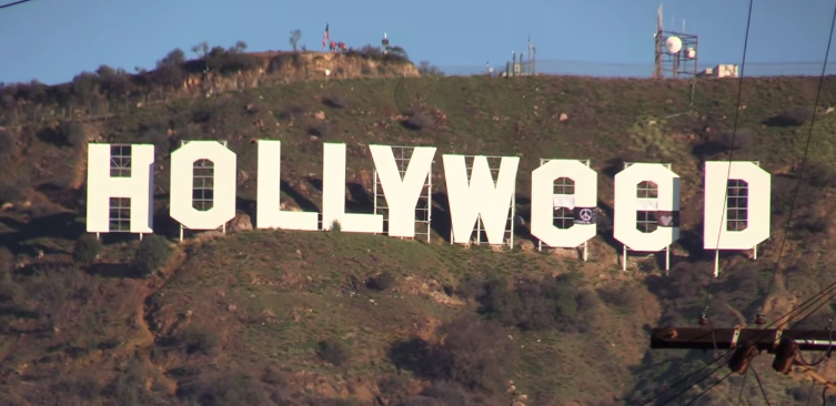 Prankster changes Hollywood sign to read ‘Hollyweed’ (PHOTOS)