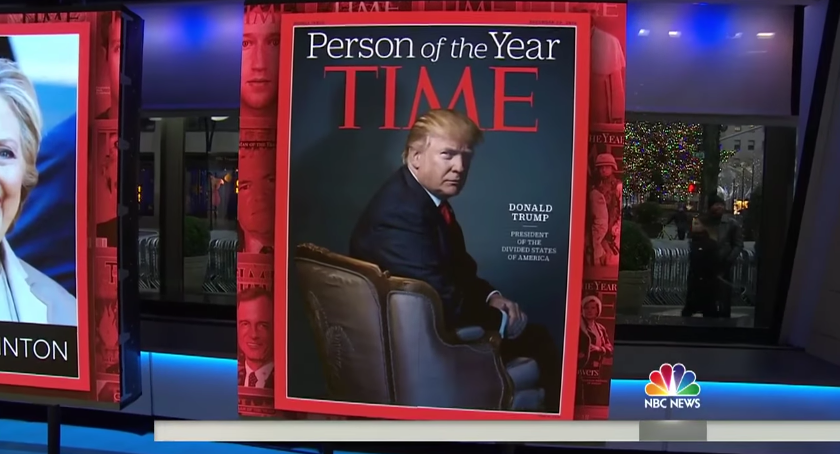 Trump named TIME’s person of the year for 2016