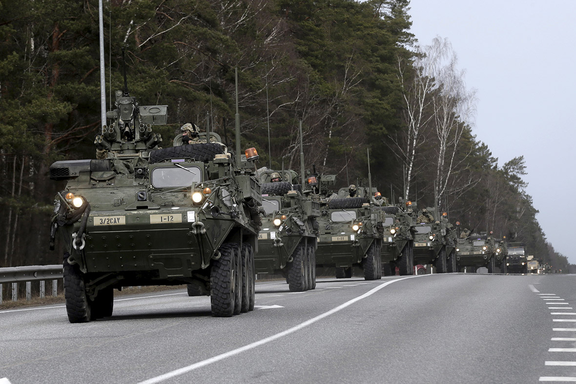 U.S. troops, armor moving to NATO’s eastern front full-time as deterrent to Russia