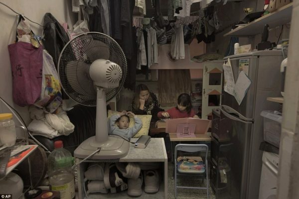 Hong Kong now renting out “coffin homes” that have less than 120 square feet of living space
