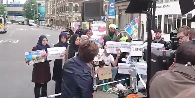 CNN, AP caught staging fake news protest in London to help cover up radical terrorism attack