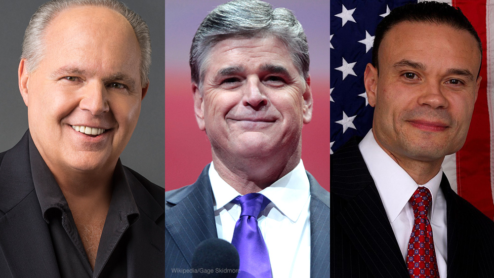 Health Ranger calls out Sean Hannity, Rush Limbaugh and Dan Bongino for “free market” mistake that pushes pharma monopoly