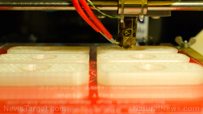 Researchers create 3D printer that works directly on human skin, could be used to print temporary sensors