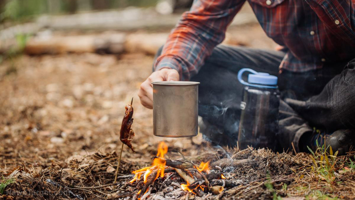 An easy guide to starting a fire with a water bottle