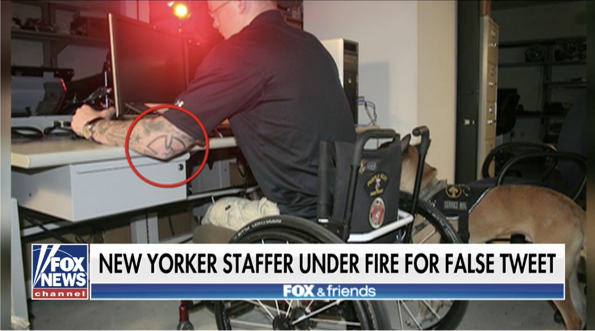 Fact-checker for New Yorker resigns after falsely claiming ICE agent had Nazi tattoo