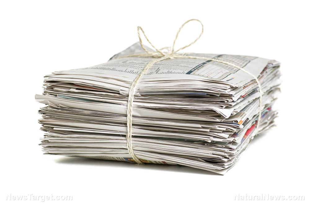 Practical uses for newspapers for when SHTF