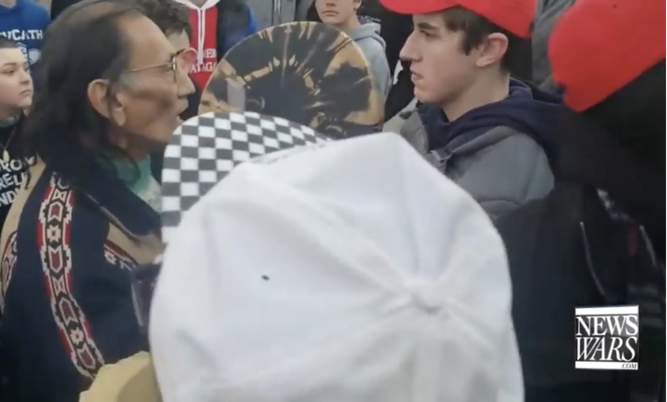 Native American supposedly harassed by MAGA teen “bigots” has a long history of provoking Left-wing “outrage” against conservatives