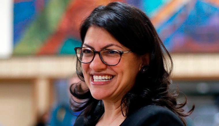 Freshman lawmaker Rashida Tlaib becomes her party’s newest poster child for Democratic craziness and hate