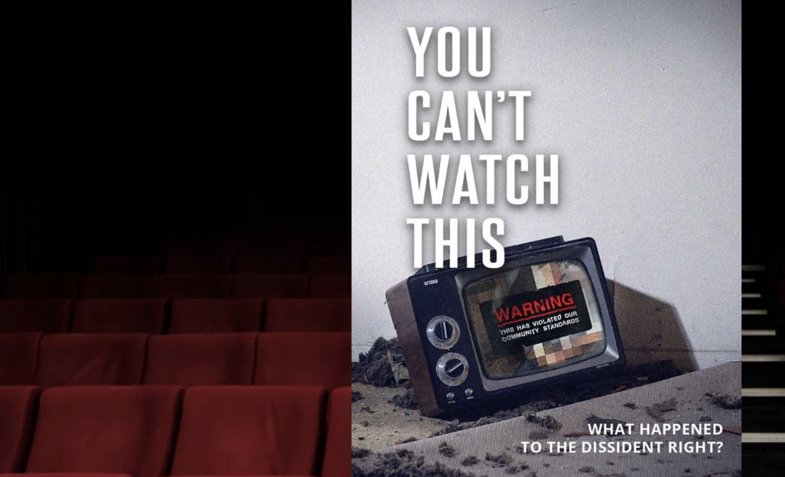 New film “You Can’t Watch This”  chronicles the big tech censorship of conservatives like Alex Jones, Paul Joseph Watson, Laura Loomer