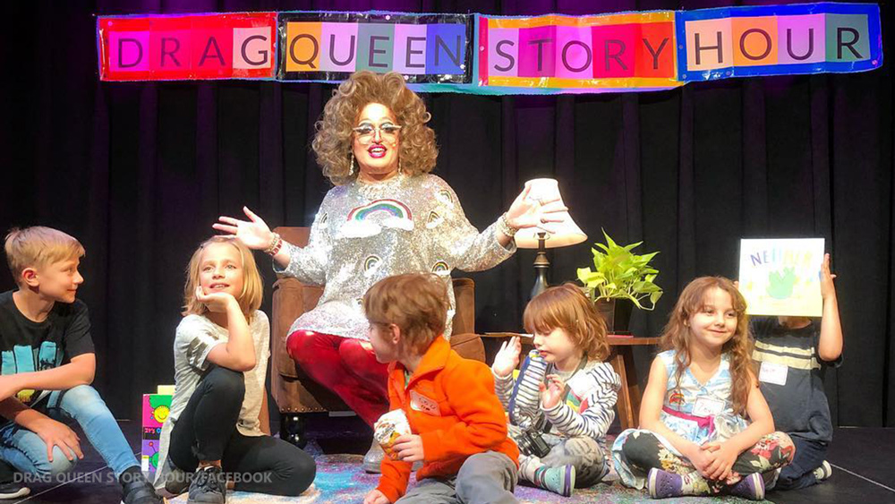 Police SNIPERS deployed to protect “Drag Queen Story Hour” pedophilia celebration from Christian pastor