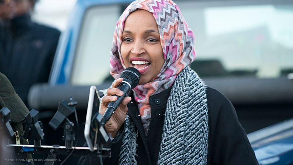 Treasonous Ilhan Omar calls for UN occupation of the United States of America