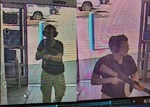 First surveillance image of the El Paso Wal-Mart mall shooter emerges: He’s carrying an AK-47 and wearing glasses and hearing protection