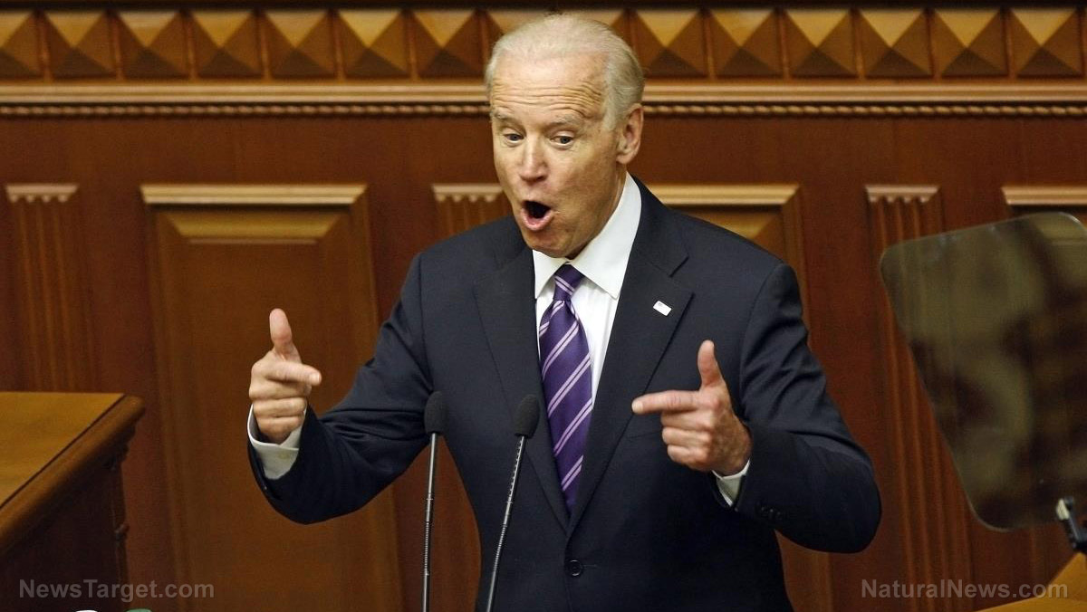 Joe Biden demands media declare total obedience to Democrats and blacklist all dissenting voices