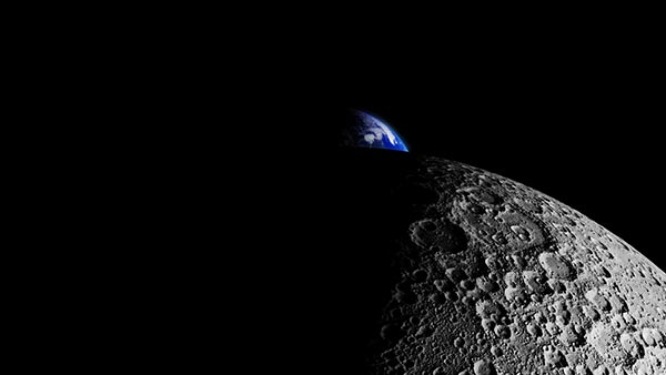 What did China’s moon lander see on the far side of the moon?