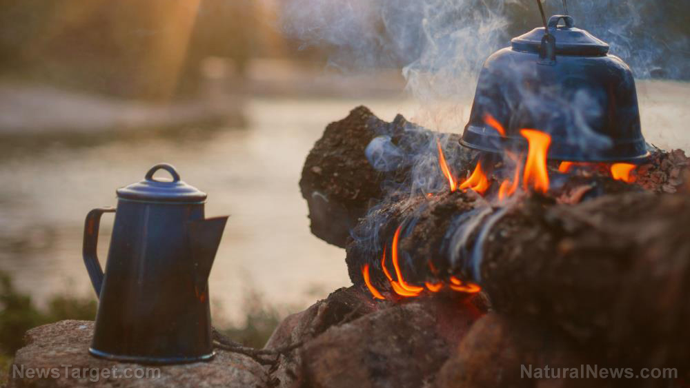 Camping 101: Starting a fire using WET wood