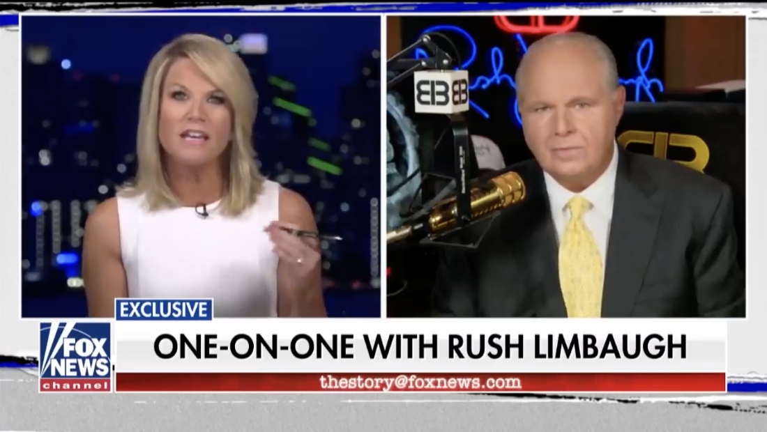 Rush Limbaugh accidentally explains how the coronavirus could kill over three million Americans, then says it’s “just the flu”
