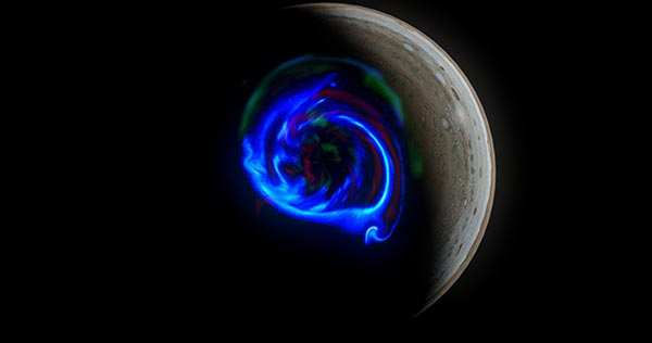 Bright aurora on Jupiter caused by alternating currents on the giant planet, report researchers