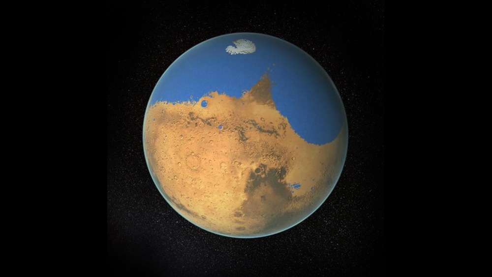 Scientists discover evidence that large and deep rivers flowed through Mars billions of years ago