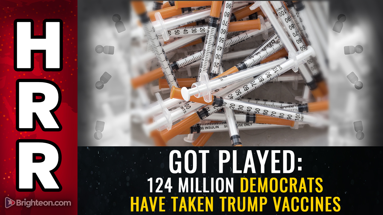 GOT PLAYED: 124 million Democrats have taken Trump vaccines… what happens if they start dying?