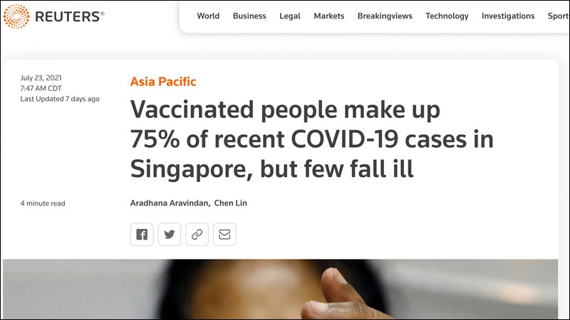 VAX ATTACKS: Singapore seeing chronic illness explosion after reaching 81 percent vaccination rate