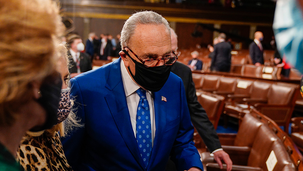 Schumer, who accused Trump of Russian collusion, is getting paid by Putin