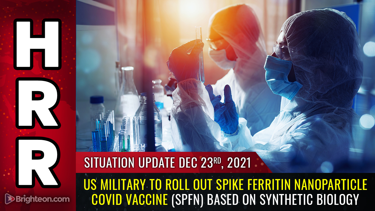 US military to roll out Spike Ferritin Nanoparticle COVID vaccine (SpFN) that we fear is designed to kill active duty troops and weaken America’s military defenses