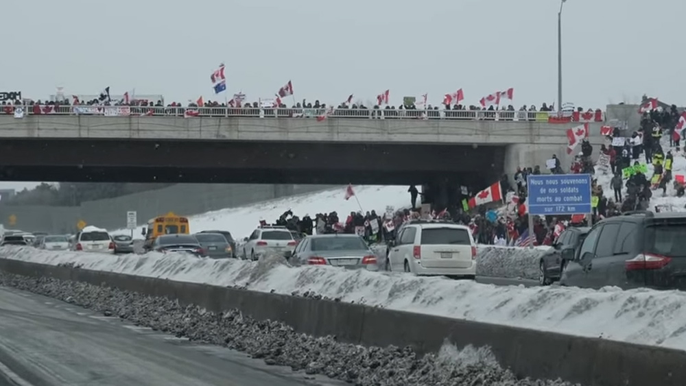 Protesters in Alberta say they won’t end their demonstration until all COVID restrictions are rescinded