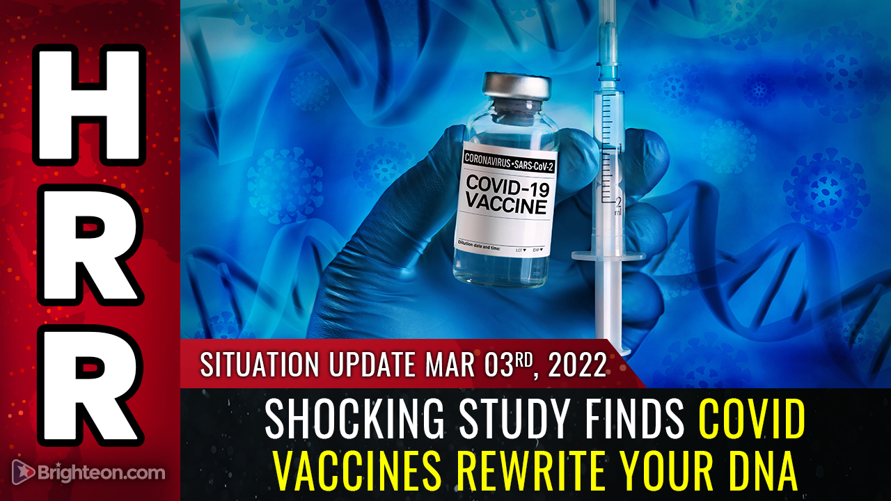 Shocking study finds covid vaccines REWRITE your DNA… criminal CDC proven to have repeatedly LIED about this very issue to deceive and harm the public
