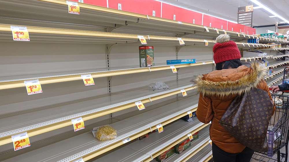 Empty shelves reported at grocery stores across the U.S. as supply chain, omicron and weather issues converge