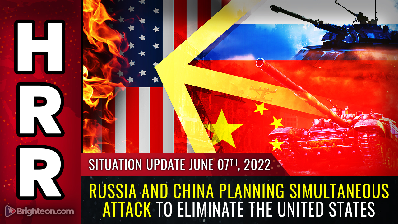 RED ALERT: Russia and China planning simultaneous attack to ELIMINATE the United States and occupy North America