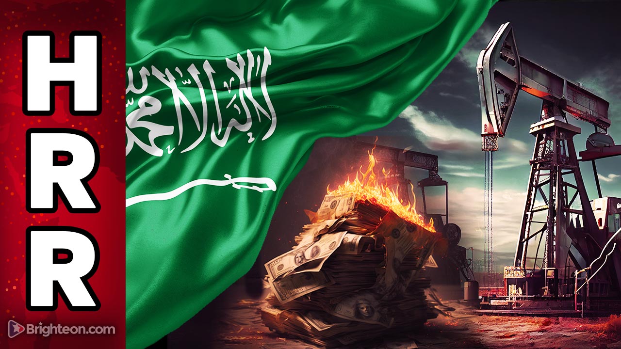 OPERATION SANDMAN now activated – Saudi Arabia announces END of dollar dominance in global oil trade … the dominoes begin to fall on the US empire